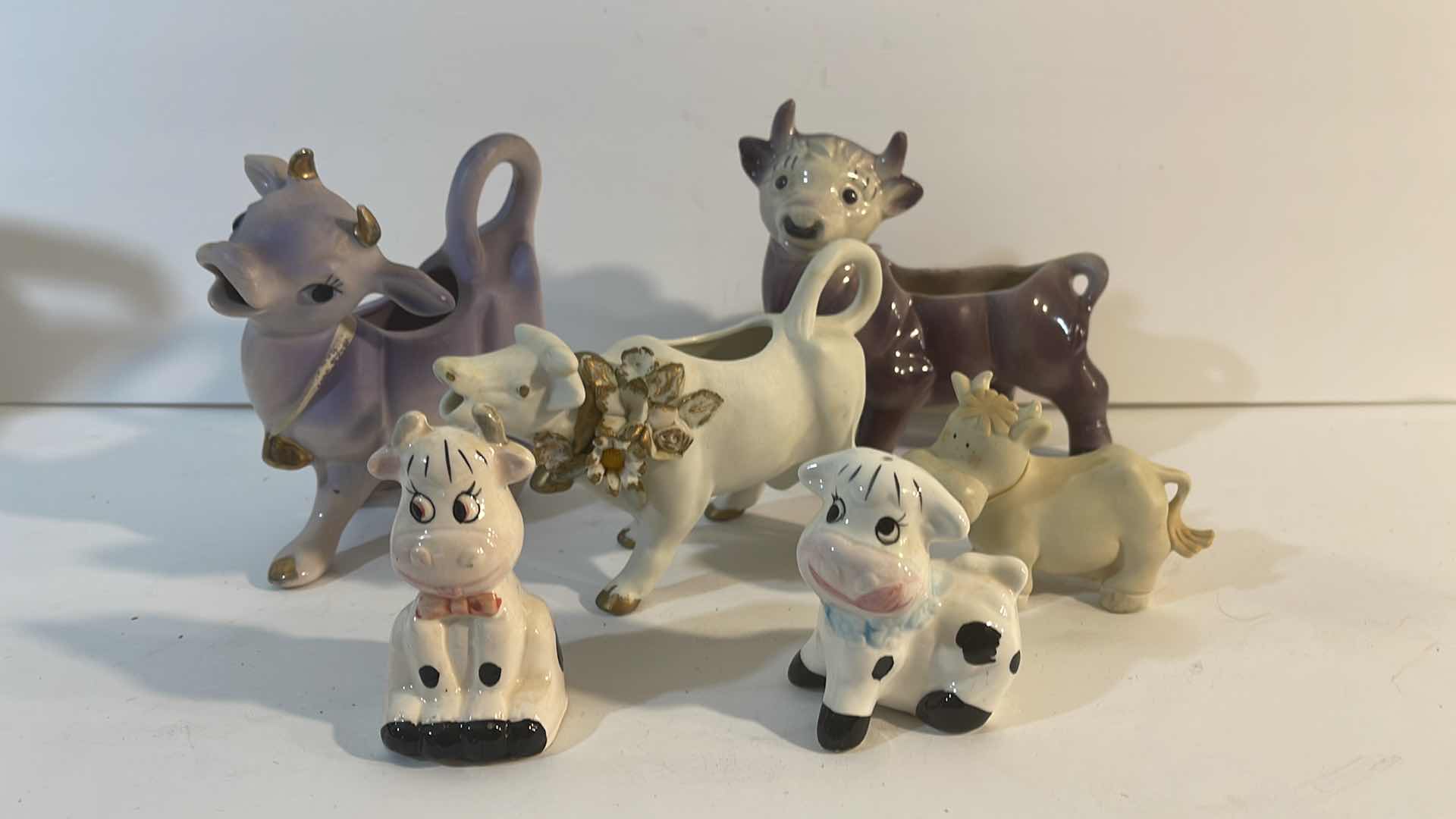 Photo 1 of VINTAGE BULL / COW PLANTERS FOR SUCCULENTS & MORE