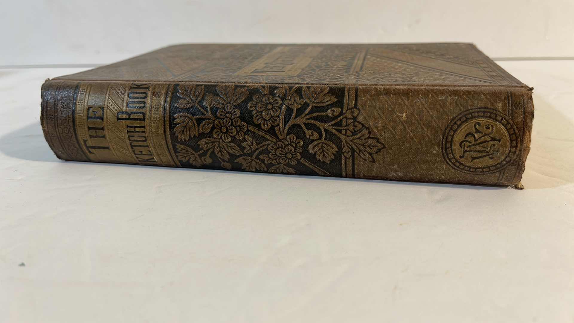 Photo 2 of 1884 ANTIQUE BOOK “THE SKETCH BOOK OF GEOFFREY CRAYON, GENT.” BY WASHINGTON IRVING