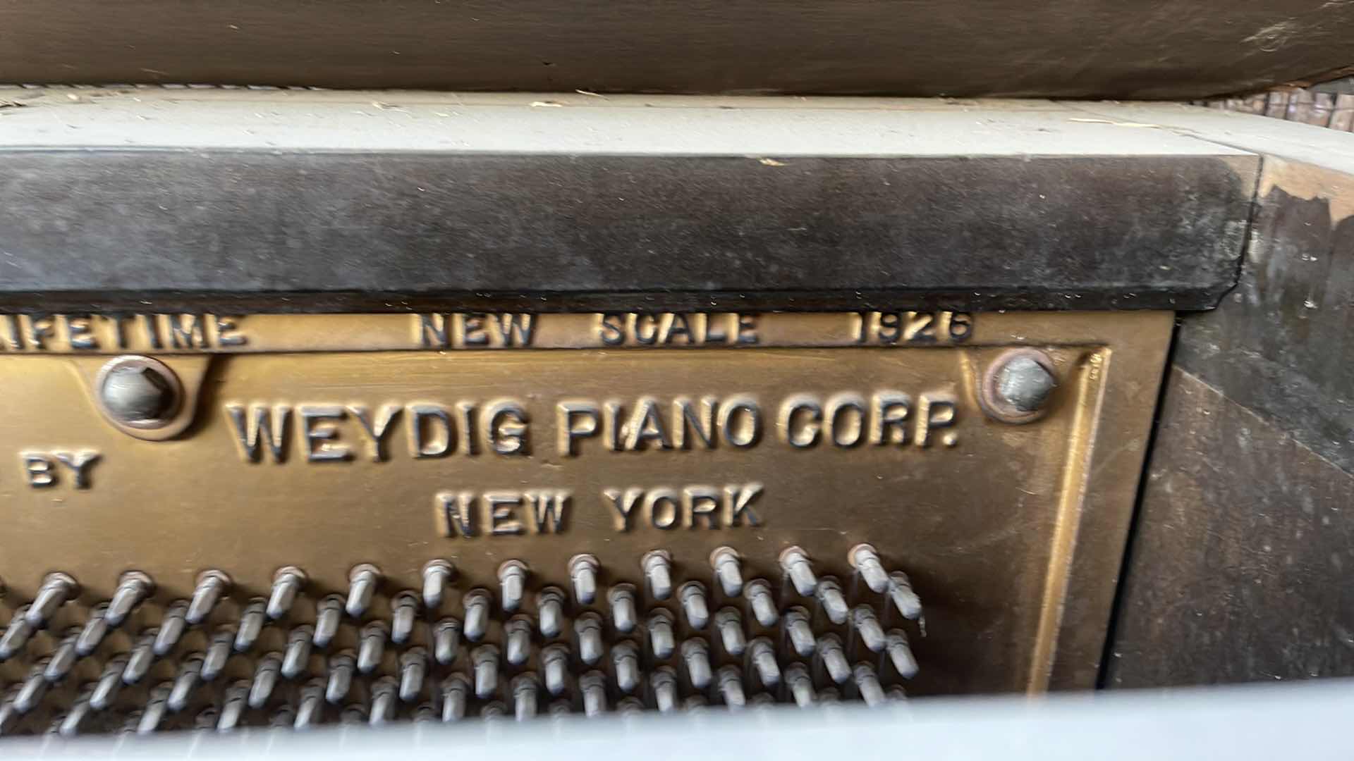 Photo 6 of 1926 ANTIQUE WAYDIG PLAYER PIANO FOR PARTS
