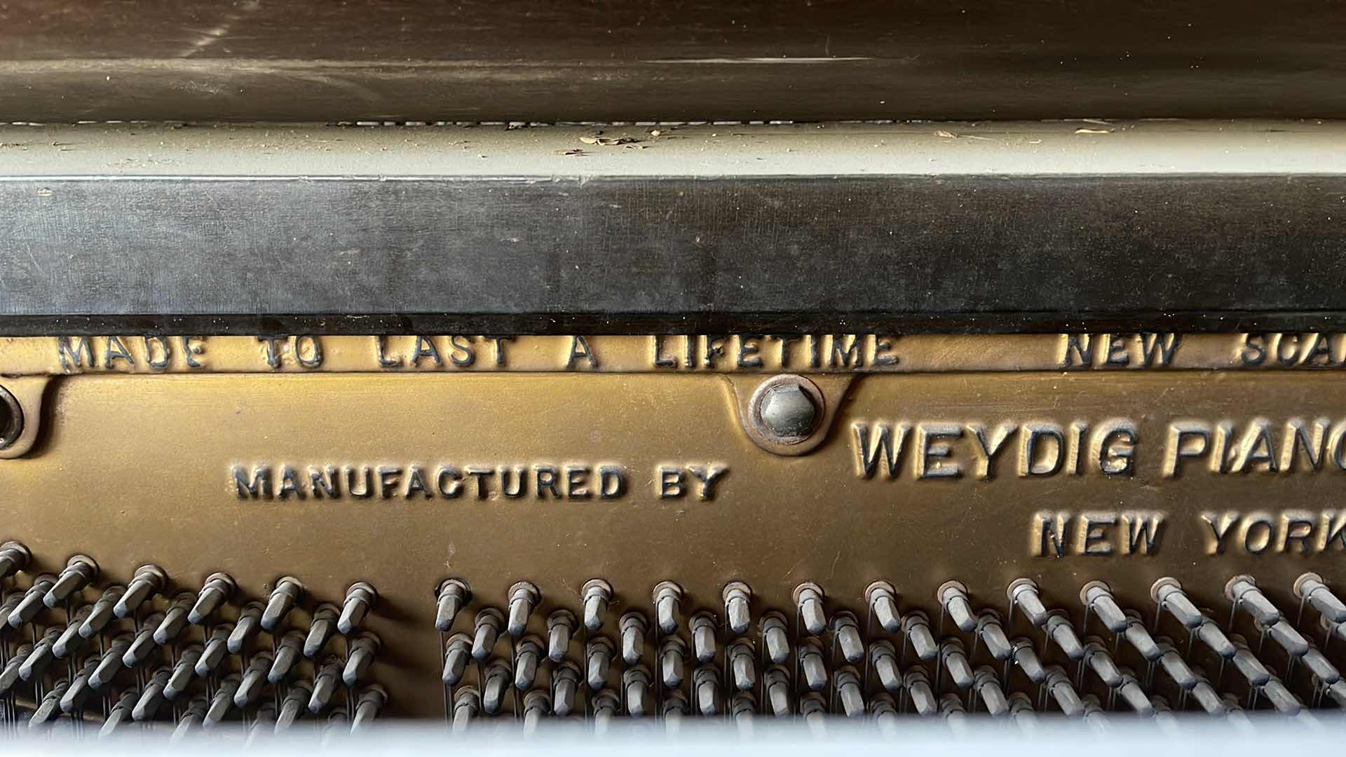 Photo 5 of 1926 ANTIQUE WAYDIG PLAYER PIANO FOR PARTS
