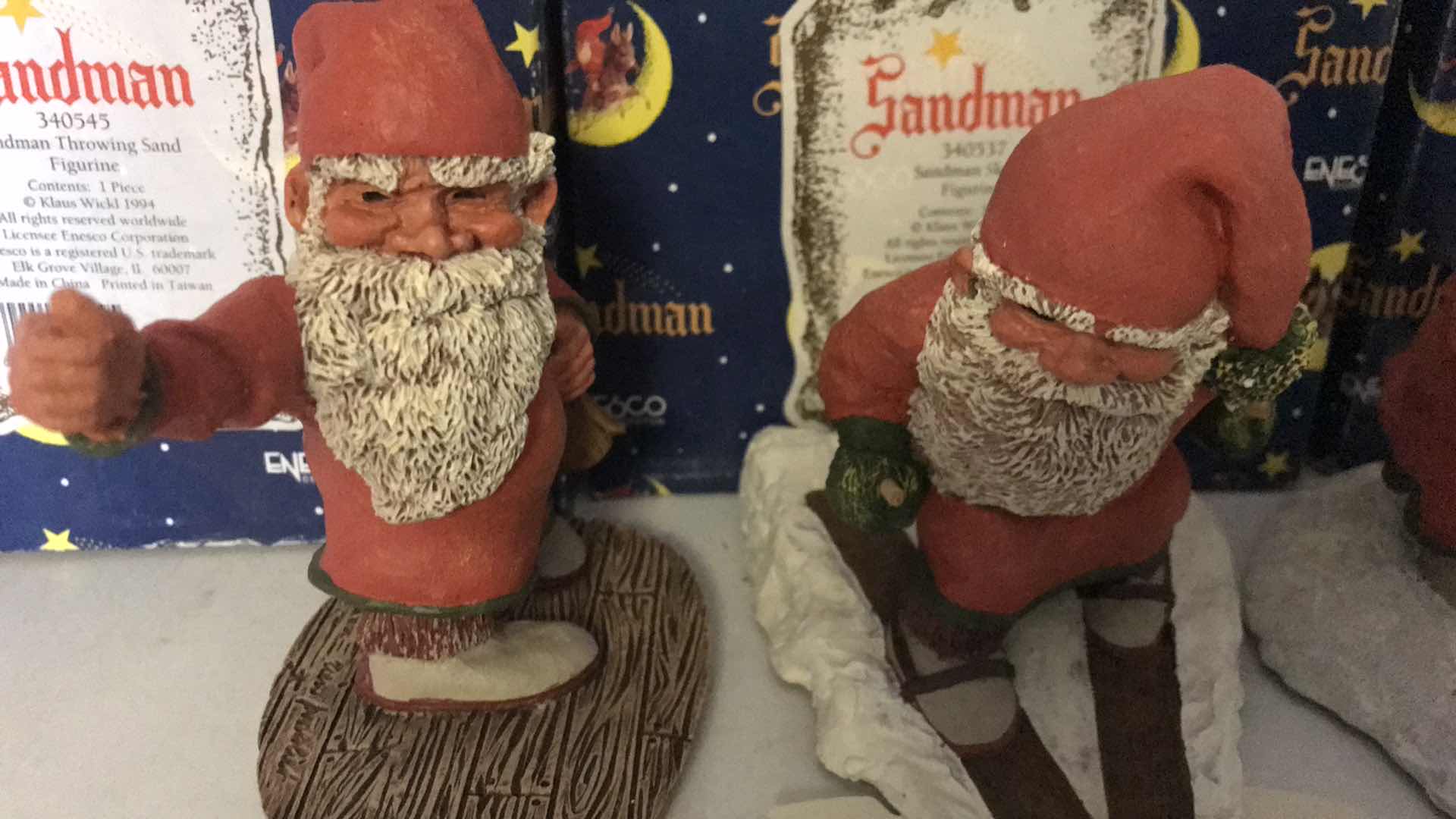 Photo 2 of ENESCO SANDMAN FIGURINES 5” TALL