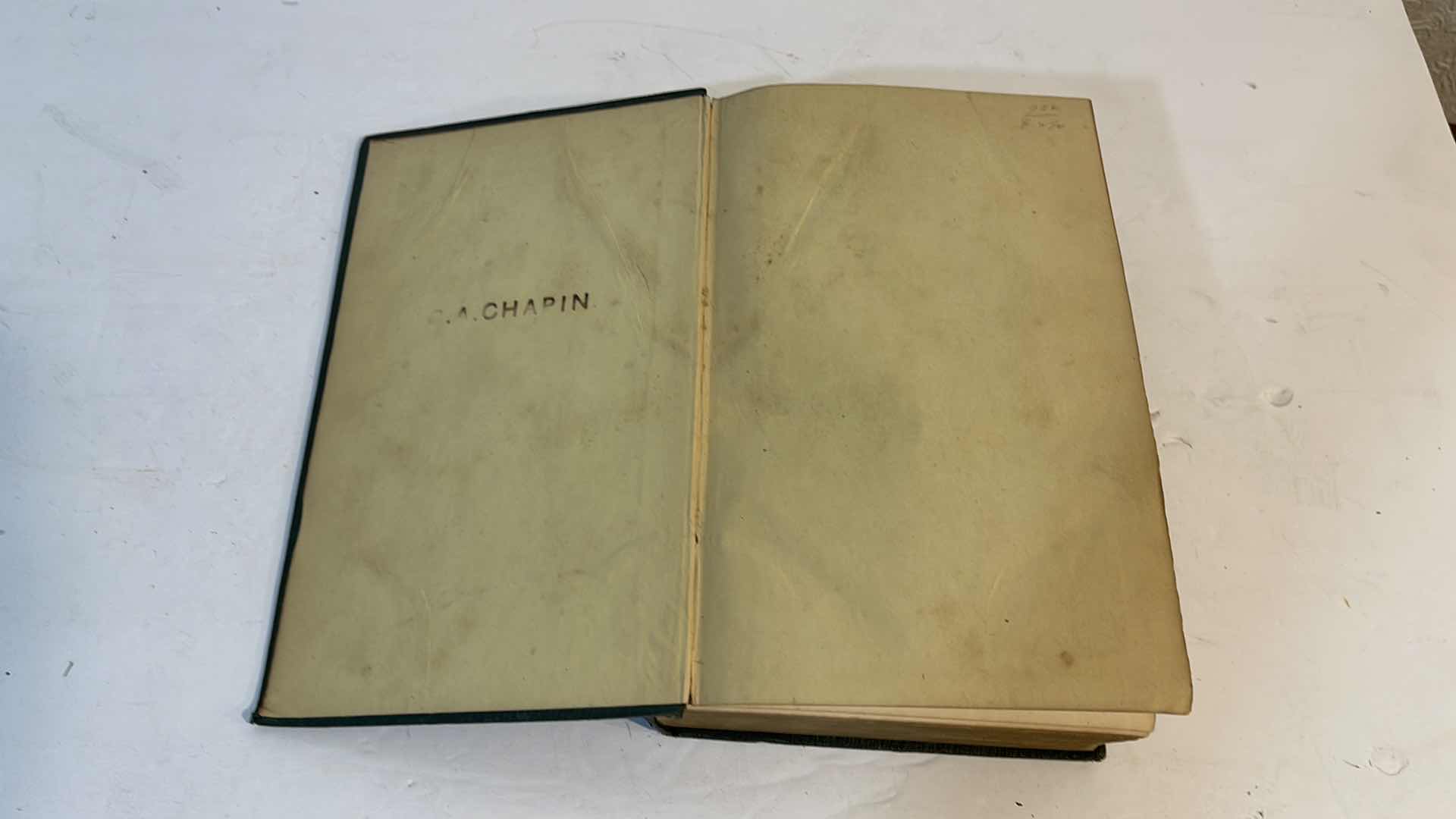 Photo 3 of 1854 ANTIQUE HOUSEHOLD WORDS A WEEKLY JOURNAL CONDUCT BY CHARLES DICKENS BOOKS VOLUME VIII 