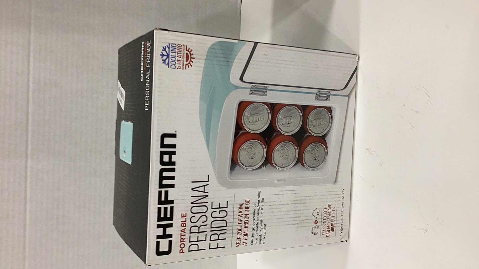 Photo 1 of CHEFMAN PORTABLE PERSONAL FRIDGE