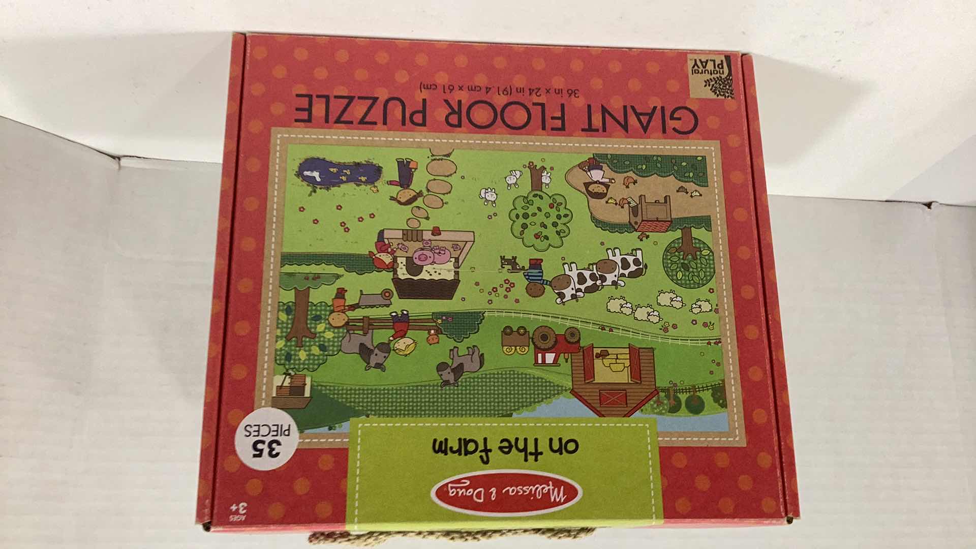 Photo 1 of MELISSA AND DOUG ON THE FARM GIANT FLOOR PUZZLE