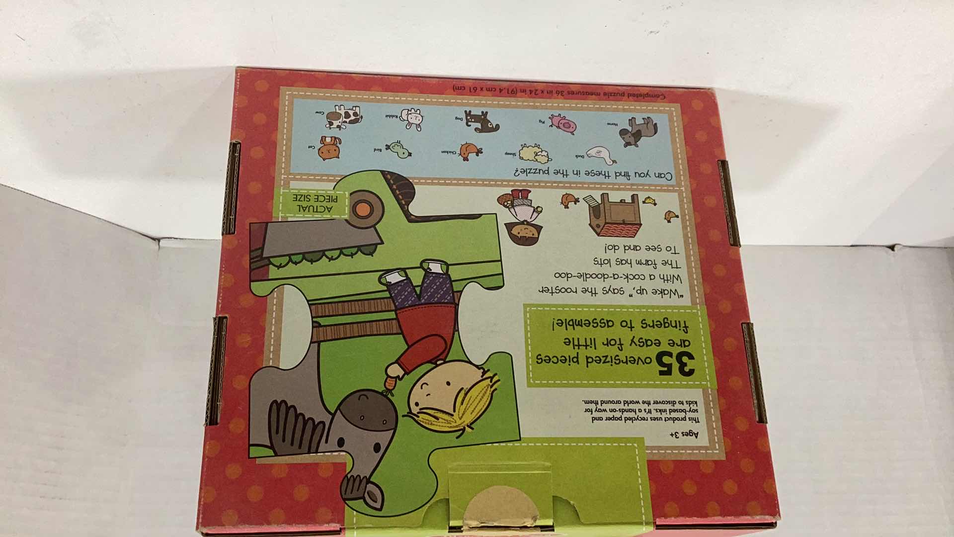 Photo 2 of MELISSA AND DOUG ON THE FARM GIANT FLOOR PUZZLE