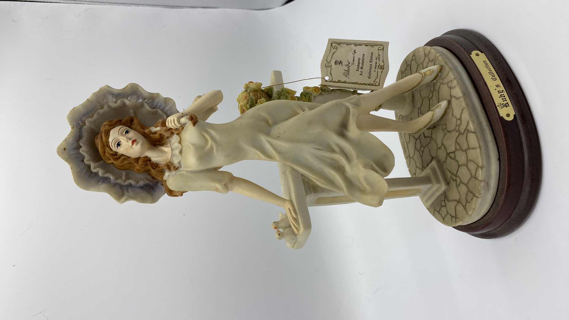 Photo 2 of ALABASTER ART SCULPTURES COLLECTORS EDITION RUBY’S COLLECTION 7” H12”