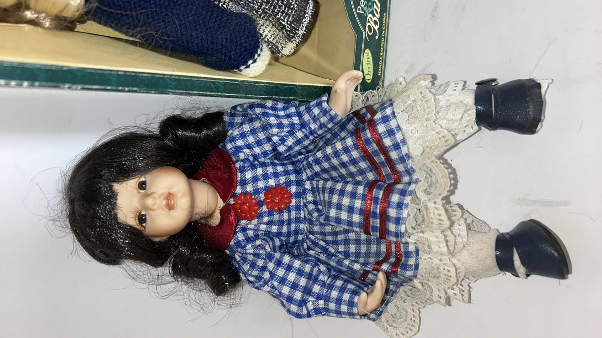 Photo 3 of 2 PORCELAIN DOLLS