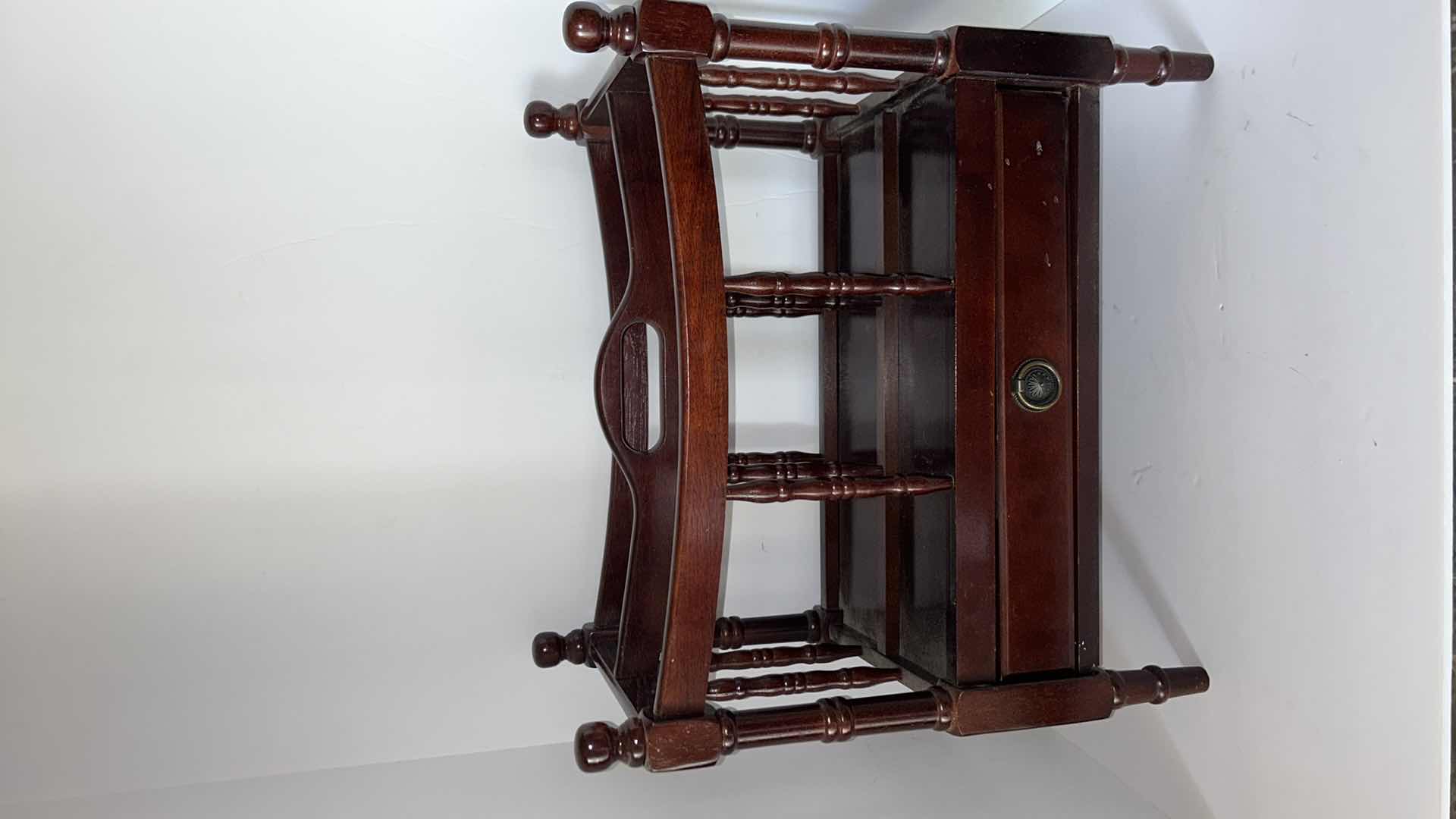 Photo 6 of THOMAS PACCONI CLASSIC WOOD MAGAZINE RACK