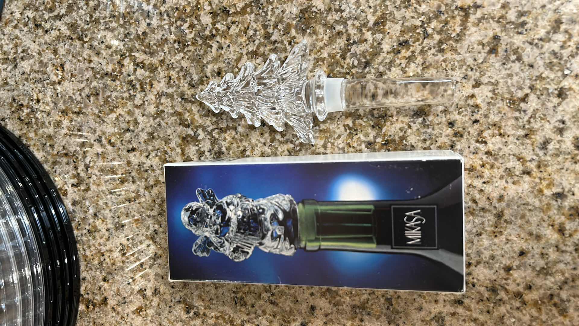 Photo 5 of KITCHEN CHRISTMAS ACCESSORIES MIKASA ANGEL WINE STOPPER AND CRYSTAL CHRISTMAS TREE WINE STOPPER AND MORE