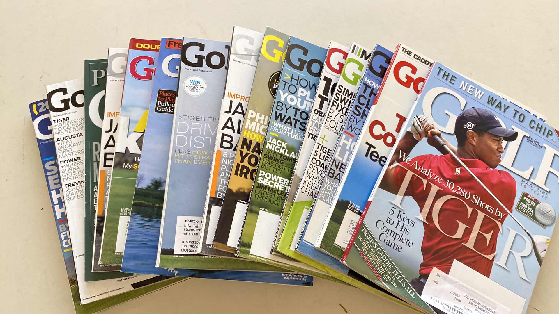 Photo 1 of 15 GOLF MAGAZINES