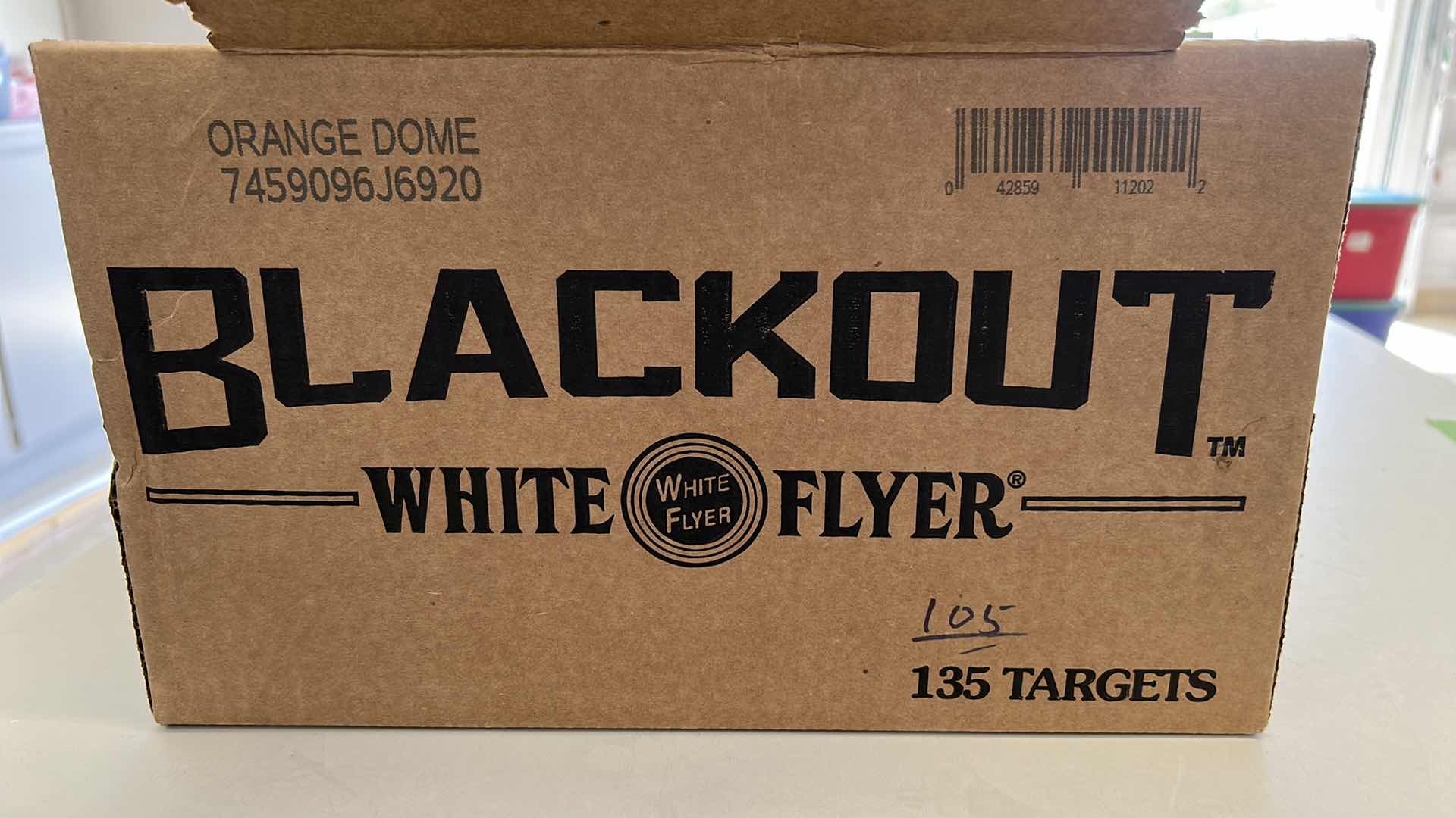 Photo 1 of 105 BLACKOUT WHITE FLYER CLAY TARGETS