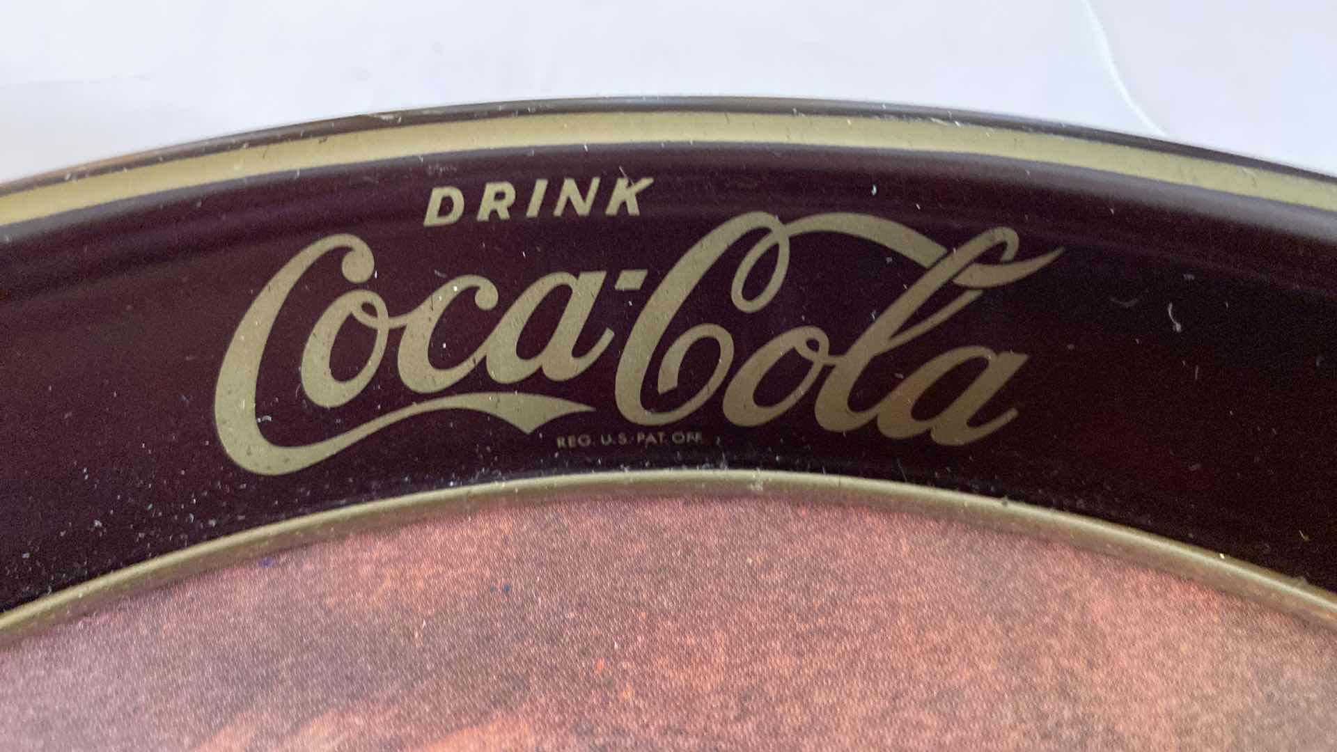 Photo 2 of VINTAGE COCA-COLA COLLECTIBLE TRAY