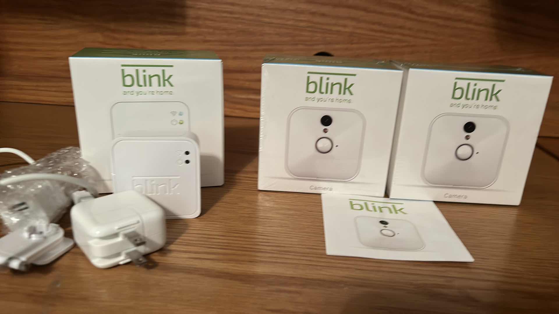 Photo 1 of 2 NEW BLINK SECURITY CAMERAS and SYNC MODULE