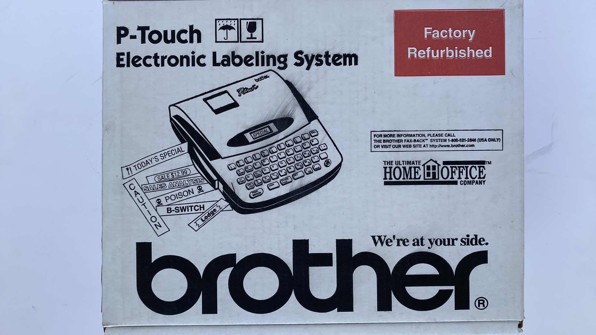 Photo 2 of BROTHER P-TOUCH ELECTRONIC LABELING SYSTEM