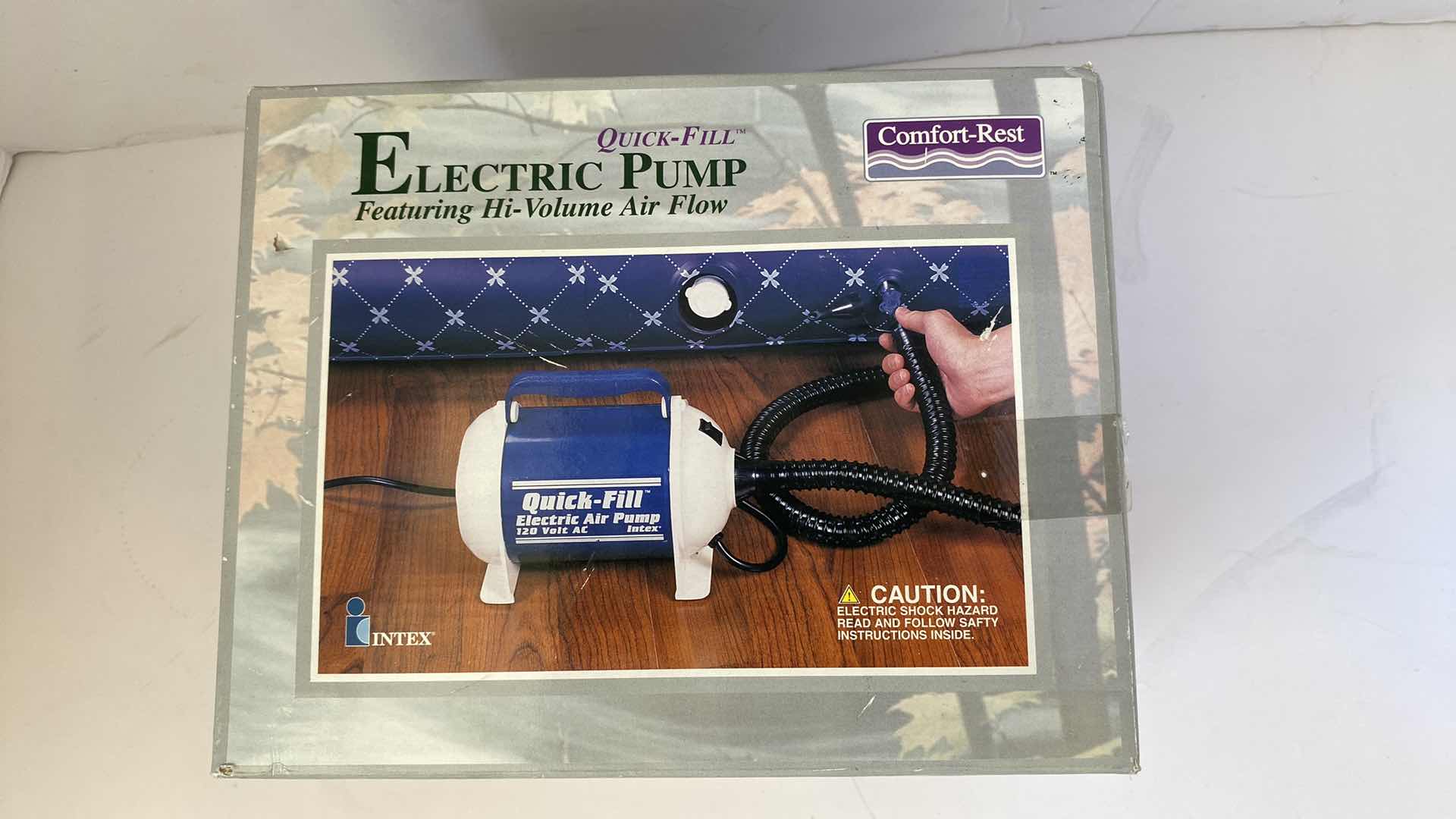 Photo 1 of COMFORT REST QUICK FILL ELECTRIC PUMP
