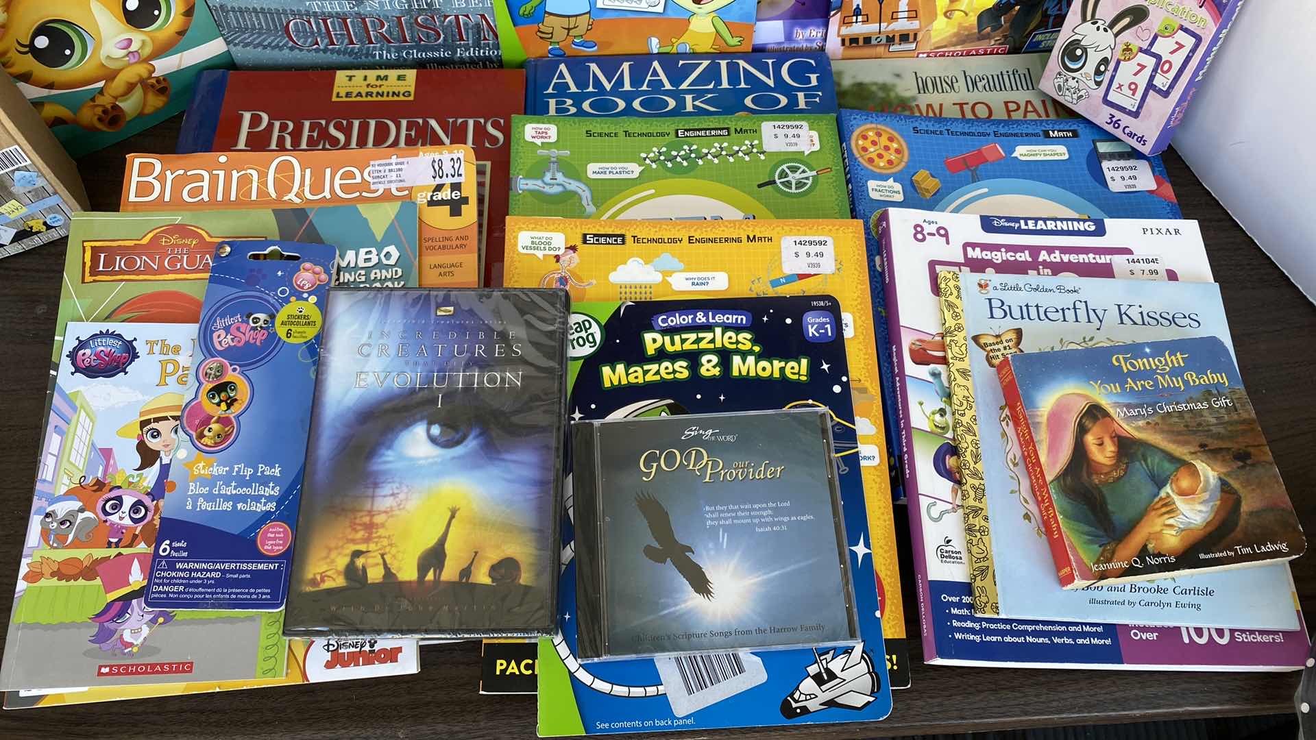 Photo 2 of ASSORTED KIDS BOOKS AND BULLETIN BOARD SUPPLIES