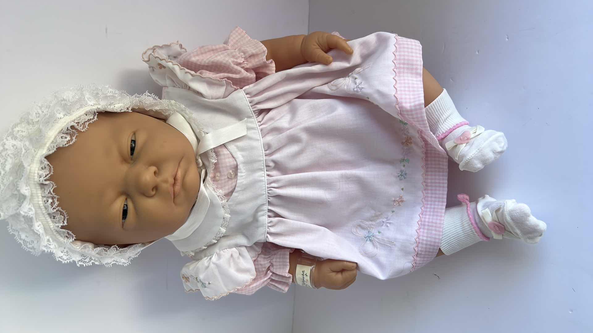 Photo 6 of VINTAGE 16” NEWBORN BABY DOLL