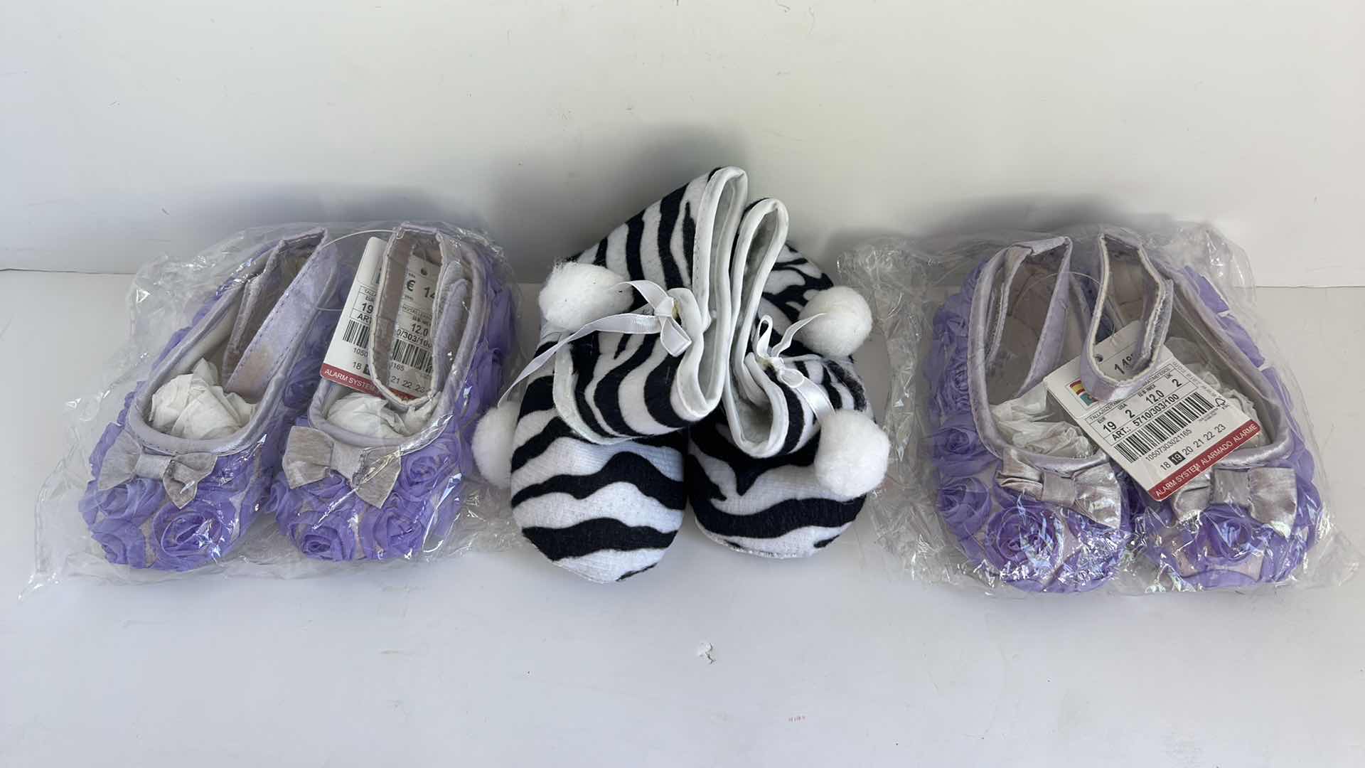 Photo 4 of 8 PAIRS NEW BABY SHOES