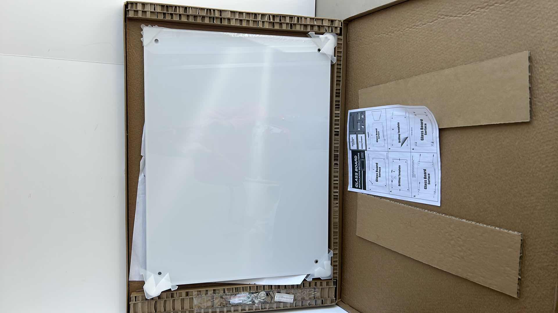 Photo 5 of NEW THOUGHT GLASS DRY ERASE BOARD WITH ACCESSORIES 23.5” x 18”