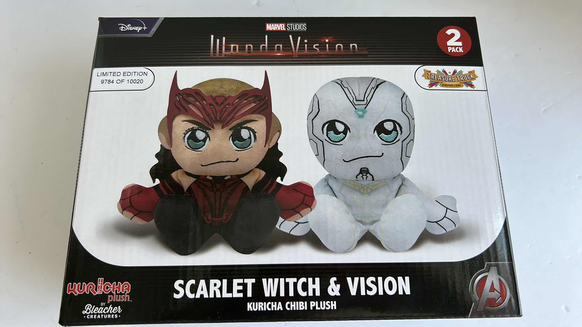 Photo 2 of THREE NEW MARVEL STUDIOS SCARLET WITCH AND VISION