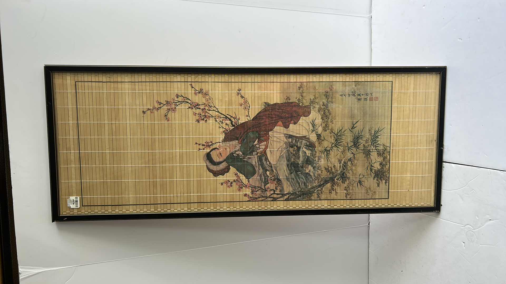 Photo 6 of BLACK FRAMED ASIAN INSPIRED ARTWORK 13” x 35”