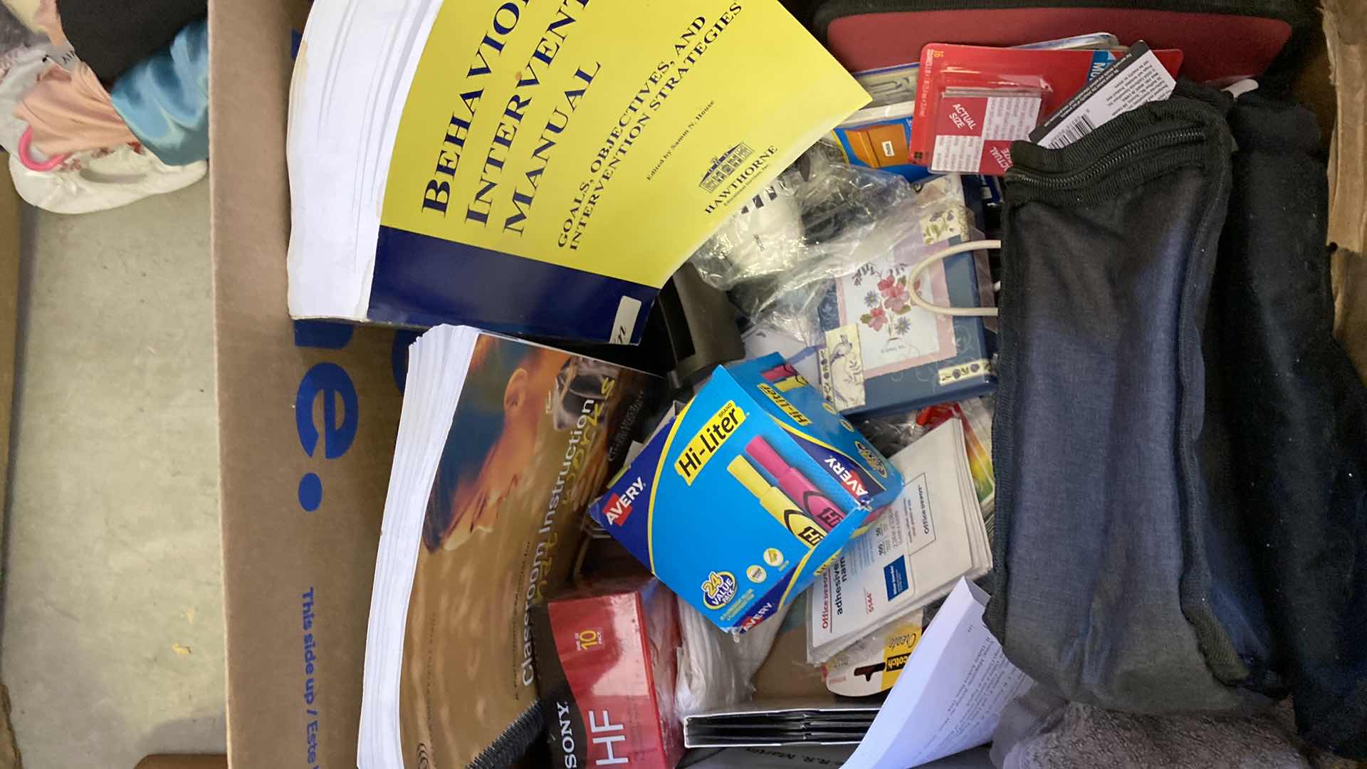 Photo 2 of 2 BOXES OF SCHOOL SUPPLIES