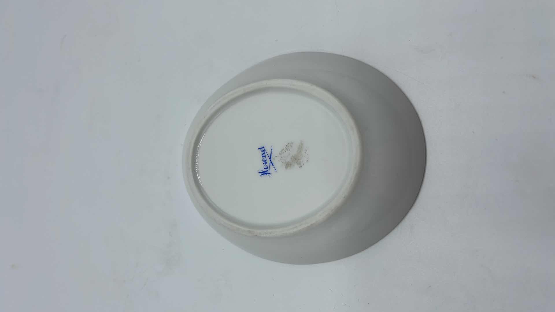 Photo 3 of VINTAGE HEREND TRINKET DISH 4.5”