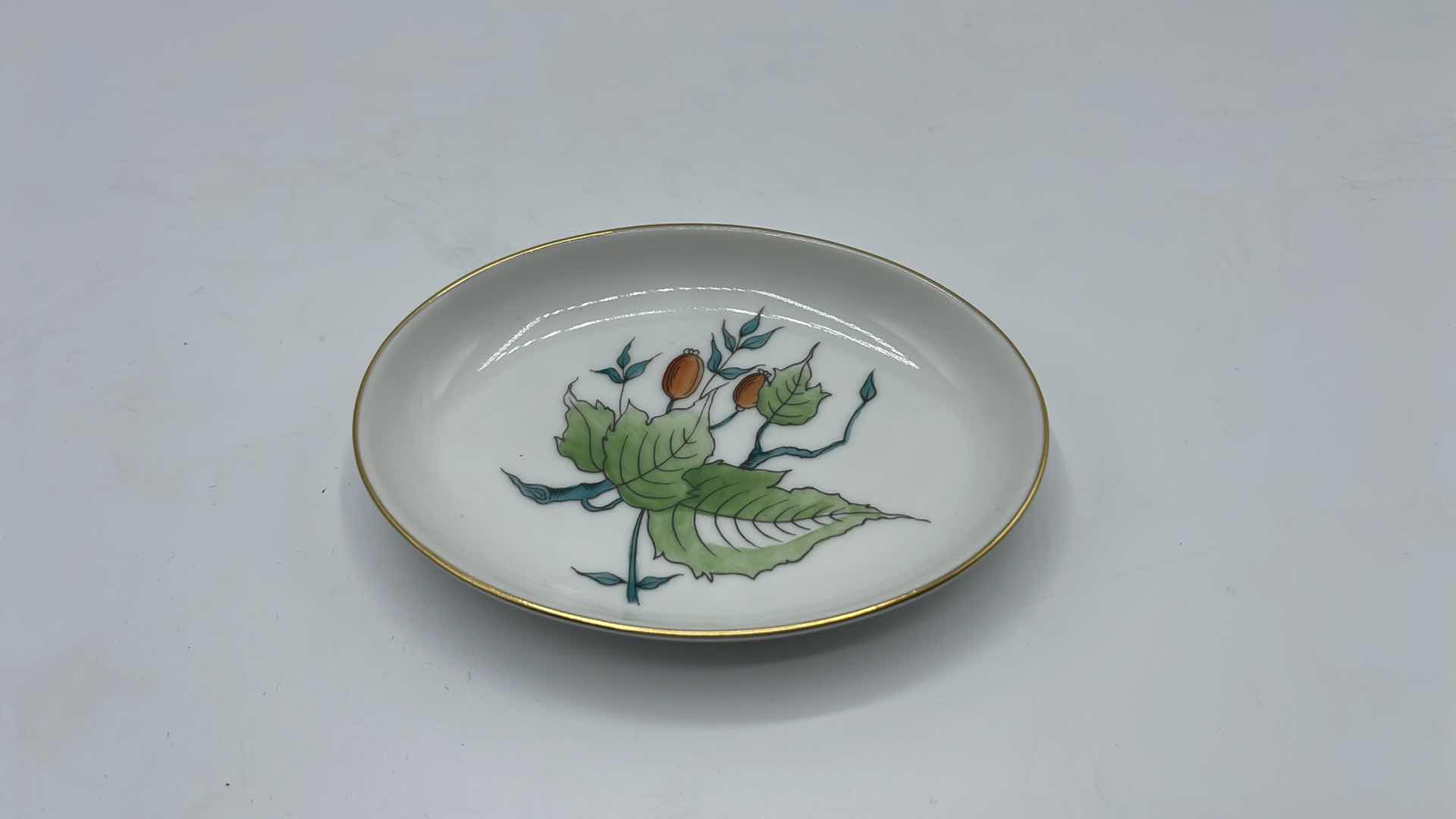 Photo 2 of VINTAGE HEREND TRINKET DISH 4.5”