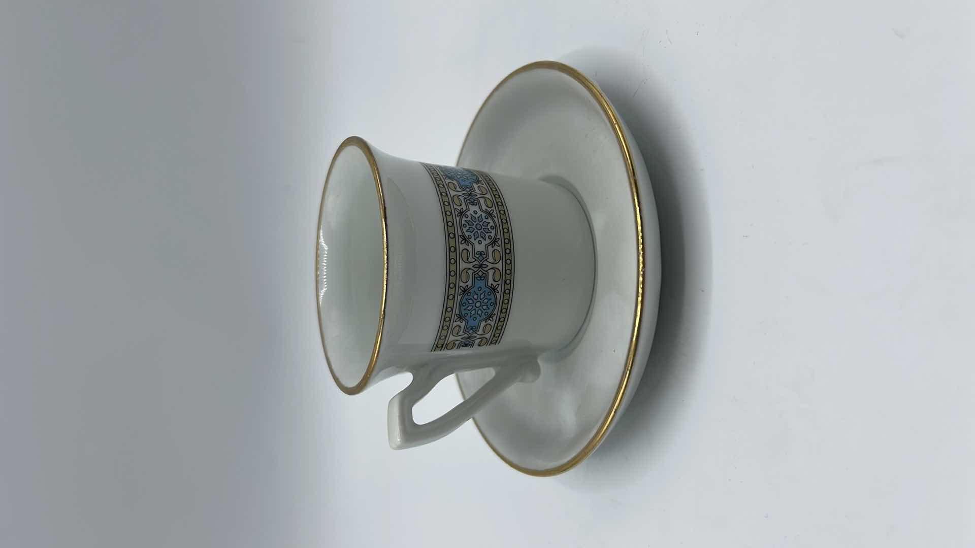 Photo 2 of VINTAGE ESPRESSO DEMITASSE CUP AND SAUCER SET, MADE IN ITALY (SET OF 3)