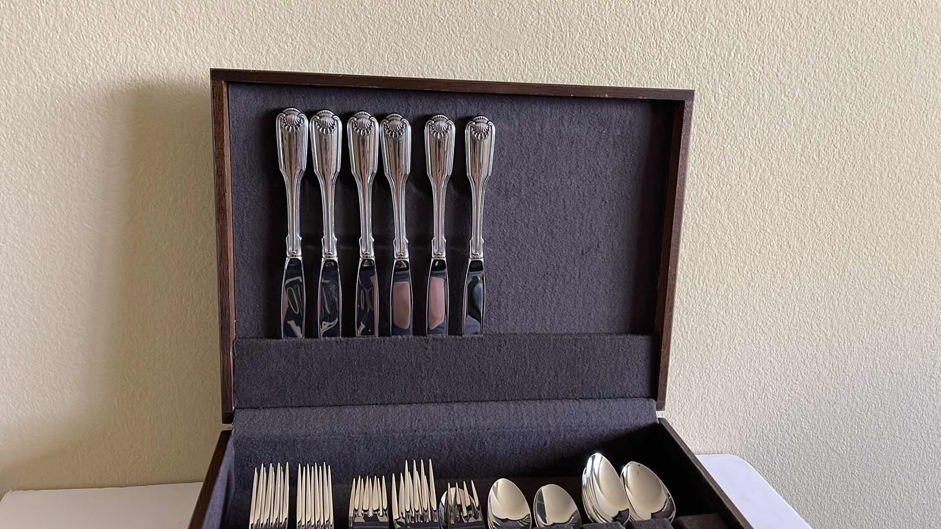 Photo 3 of SILVER FLATWARE CUTLERY SET