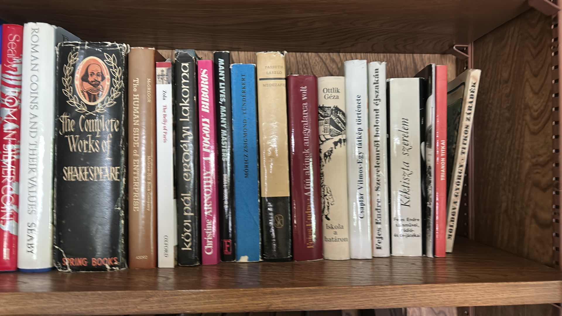 Photo 4 of TWO SHELVES OF BOOKS