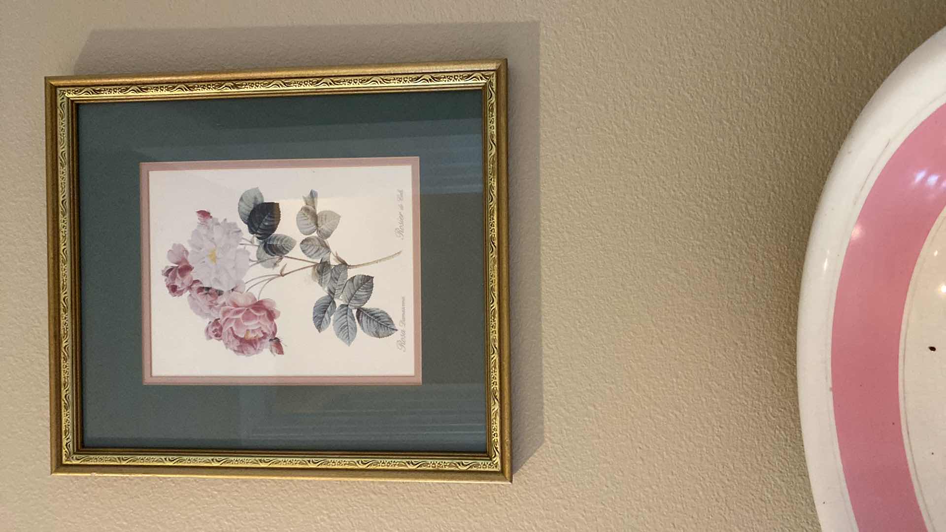 Photo 4 of GOLD FRAMED ROSES 13” X 15”