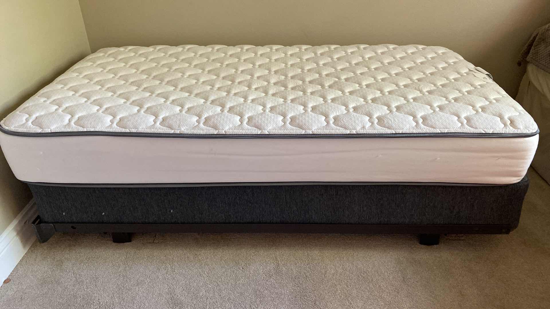 Photo 4 of BEAUTY REST GREENWOOD FIRM TWIN MATTRESS BOX SPRING AND BED-FRAME 38” X 74” 