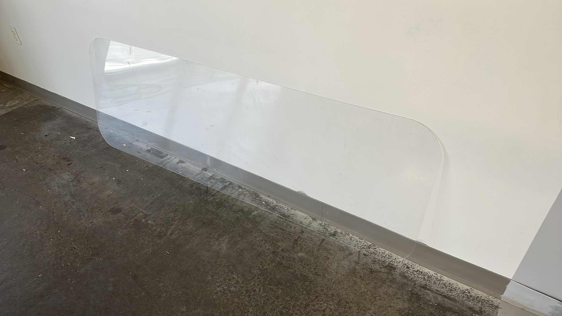 Photo 1 of PLEXIGLASS DESK TOP 72”X 24”