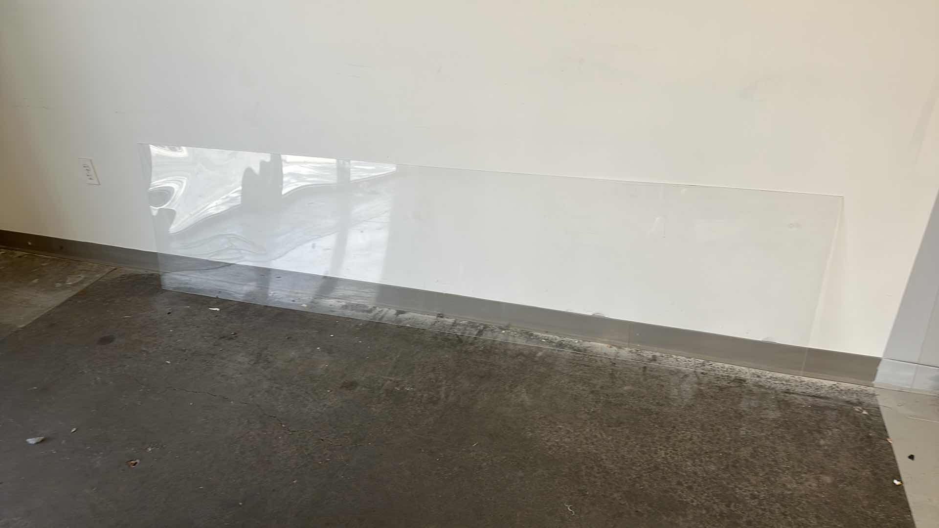 Photo 1 of LARGE PLEXIGLASS DESK TOP 96” X 24”