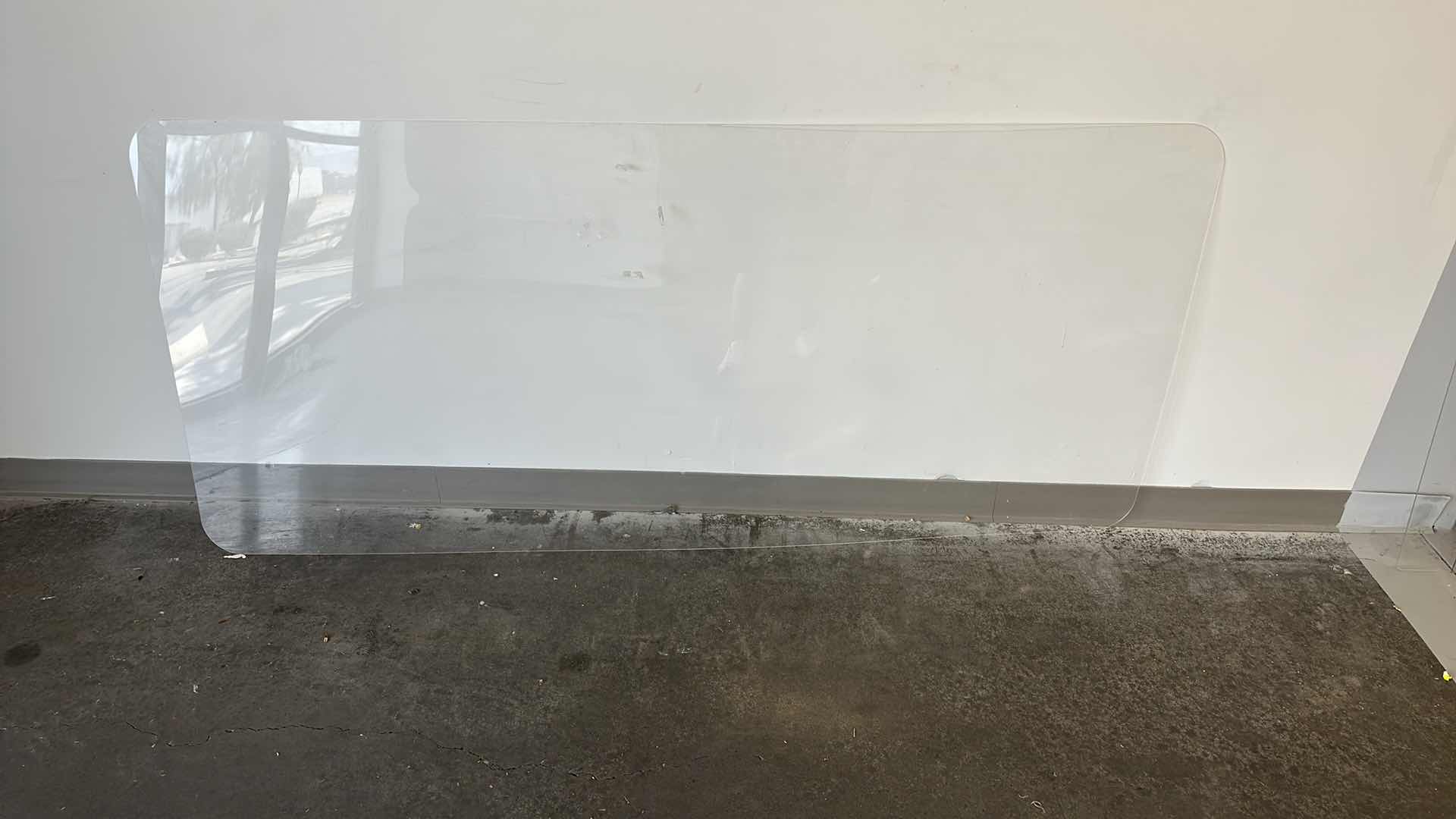 Photo 1 of LARGE PLEXIGLASS DESK TOP 76 1/2” X 34”