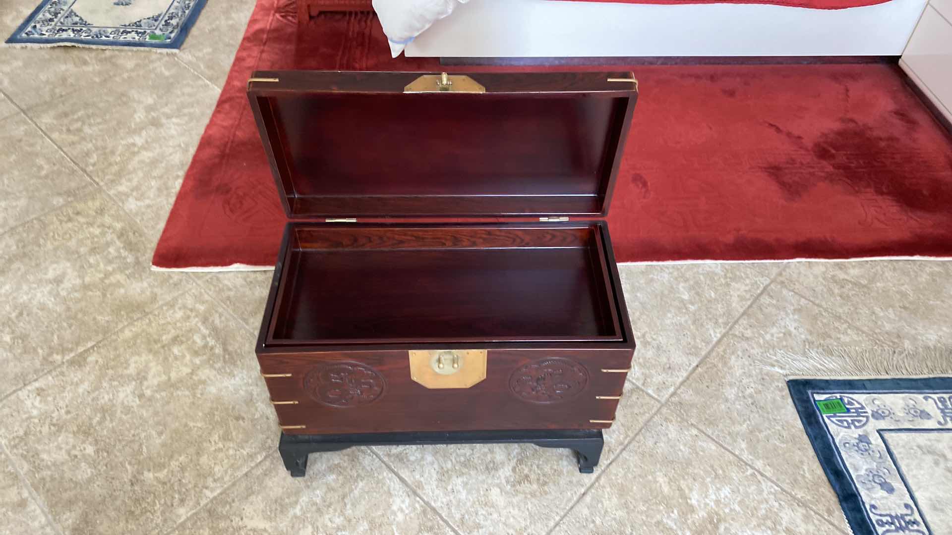 Photo 4 of ROSEWOOD CHEST 23 1/2” x 11 1/2“ x 18“ tall