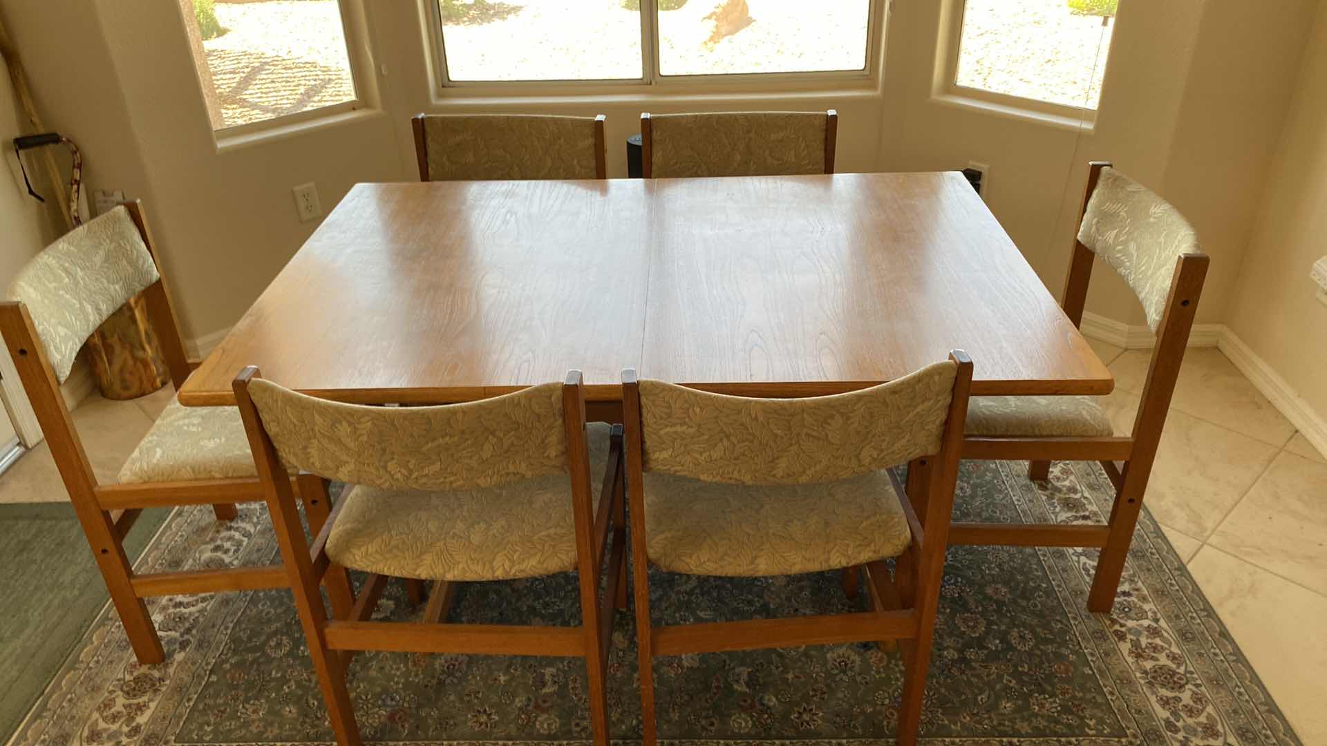 Photo 2 of 7 PIECE INFORMAL DINING SET 57“ x 37“ x 29“ high