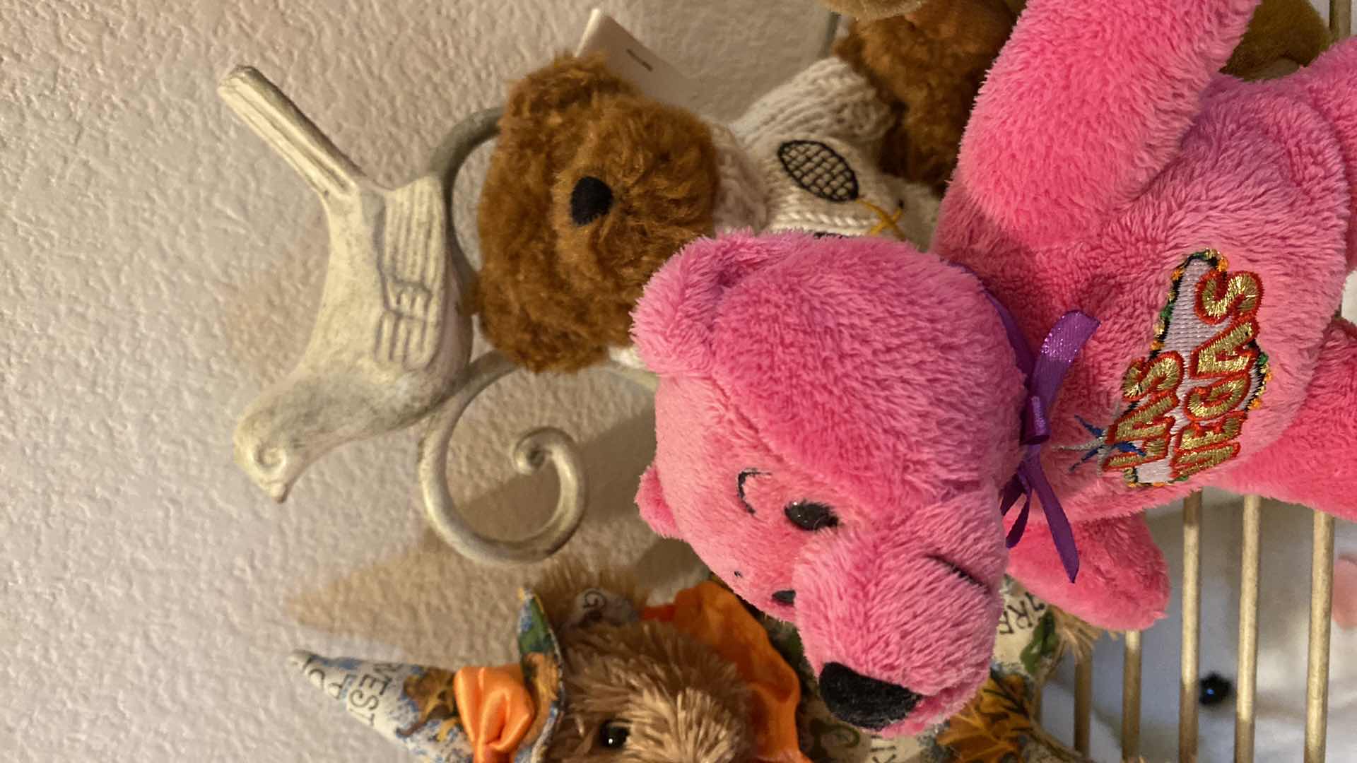Photo 5 of Four shelf rack with stuffed animals 15“ x 9“ H 52”