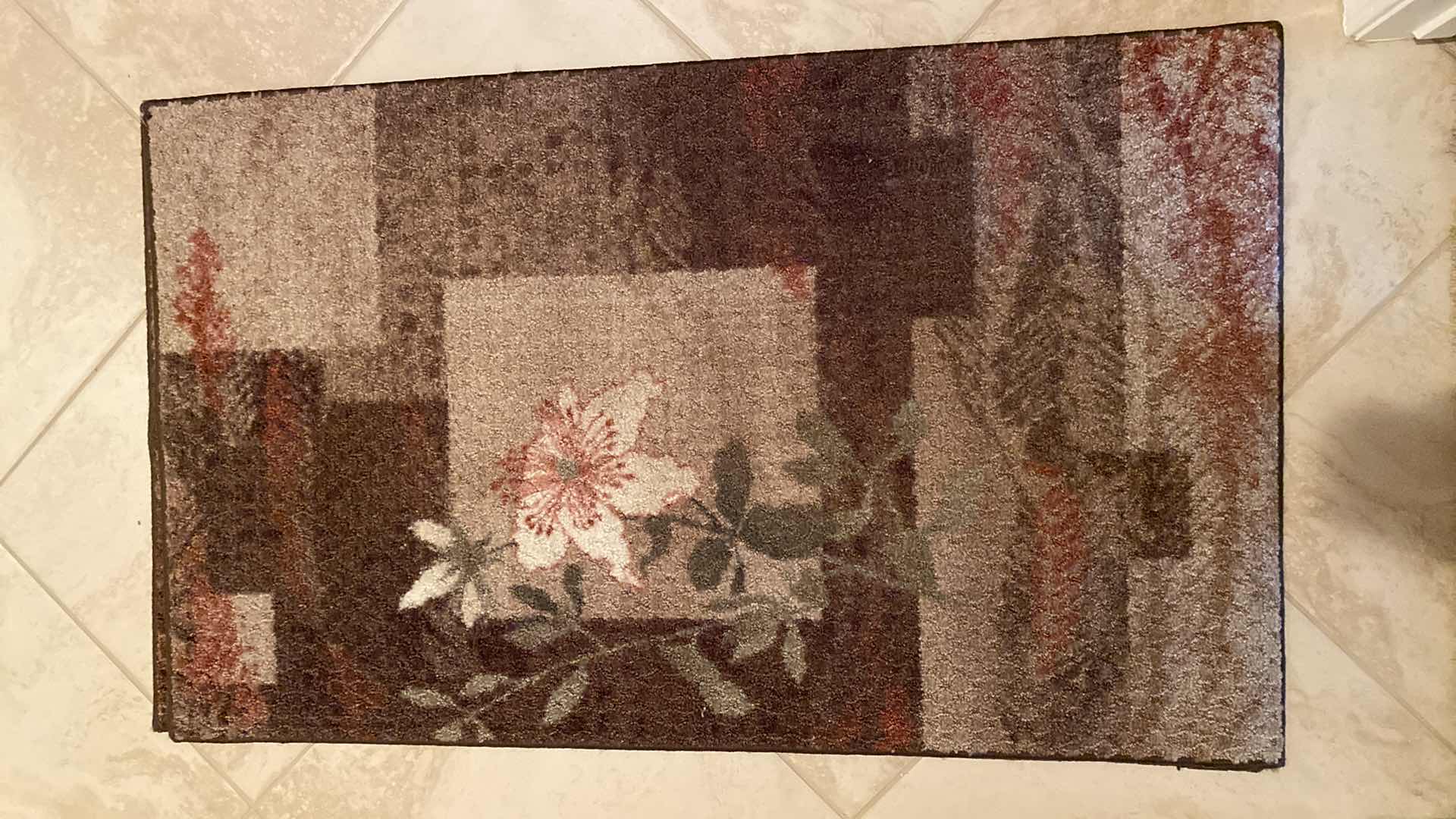 Photo 3 of Pair of floor rugs 50” x 30 1/2“