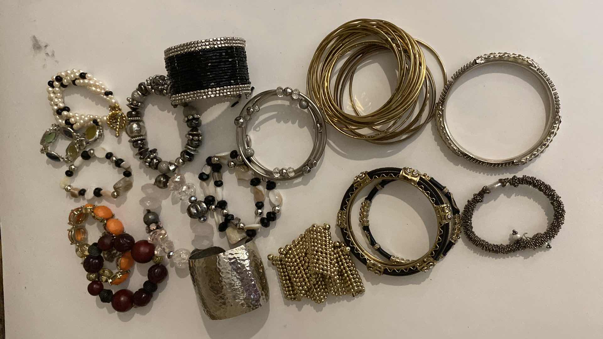 Photo 1 of ASSORTED COSTUME JEWELRY BRACELETS