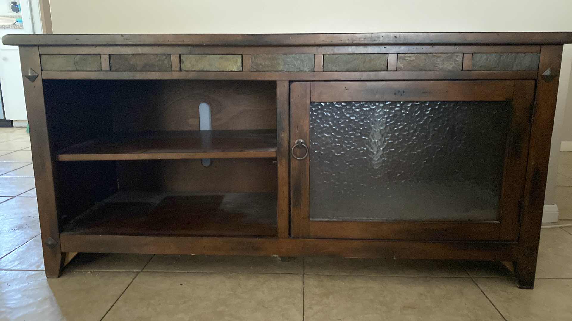 Photo 1 of WOOD ENTERTAINMENT CENTER 52“ x 18“ H 25“