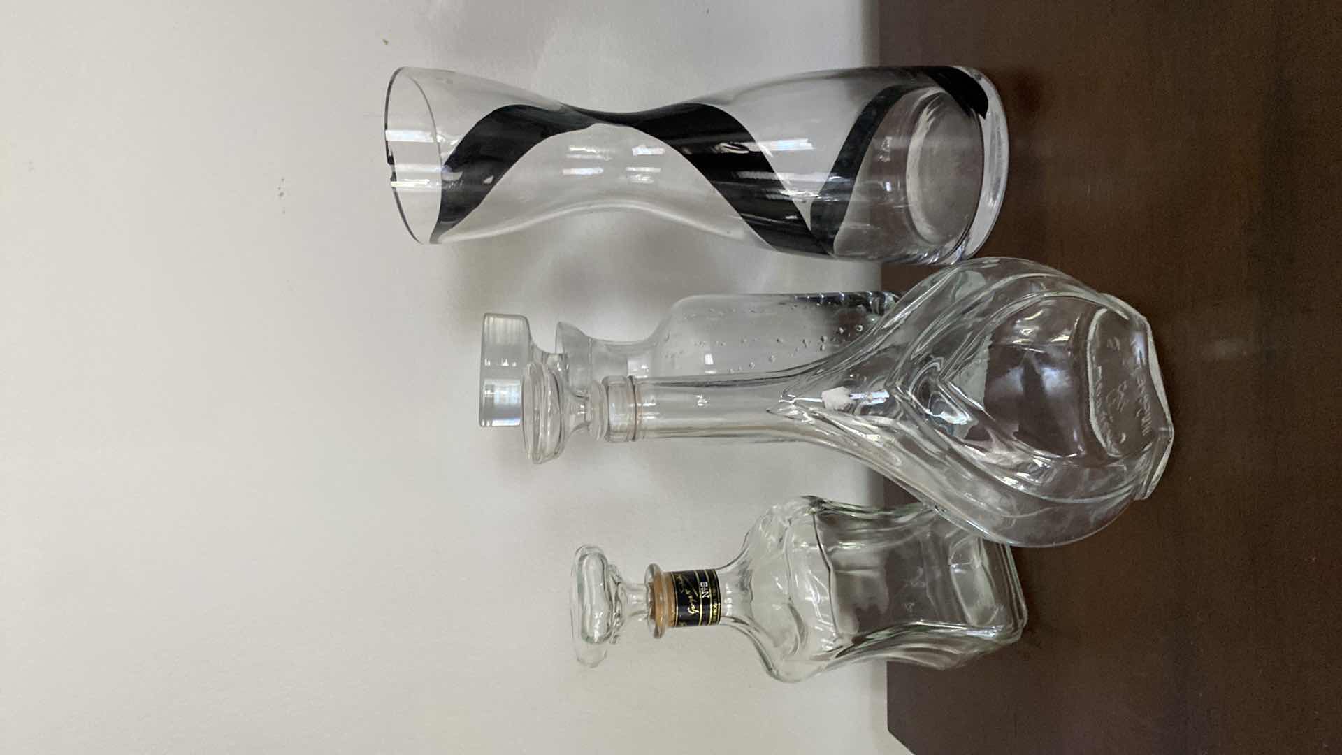 Photo 7 of 3-DECANTERS AND 1 CARAFE 14”