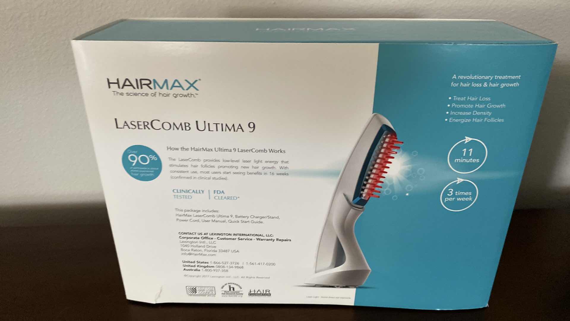 Photo 3 of HAIRMAX LASER COMB ULTIMA 9