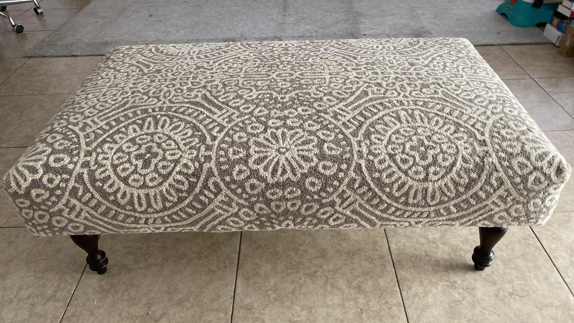 Photo 1 of OTTOMAN/ BENCH WITH CARPET COVERING 50” x 28“ x 17“