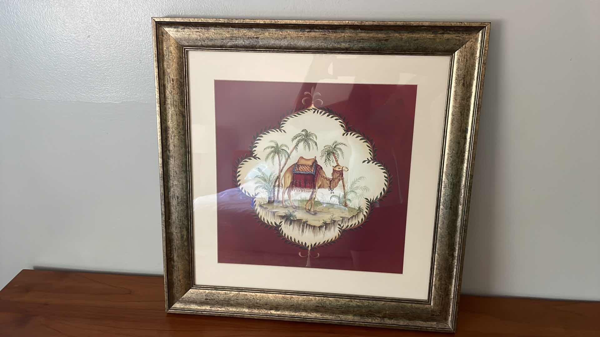 Photo 5 of FRAMED CIRCUS LAS VEGAS PRINT ARTWORK 30”x 24”H FRAMED CAMEL PRINT 27”x 27”H