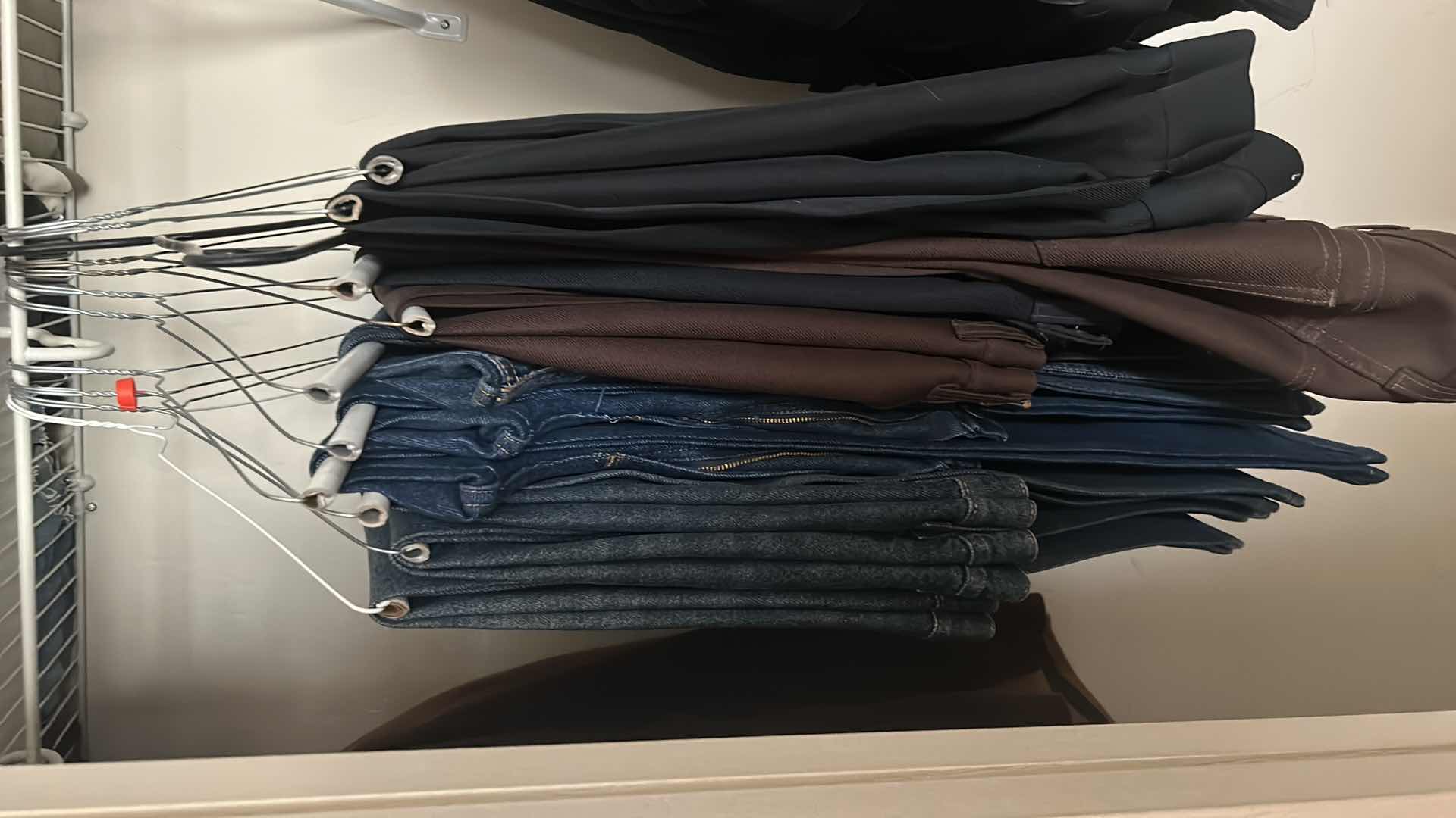 Photo 1 of 12 PAIRS MENS PANTS MOSTLY WAIST 38 and 40 LENGTH 29