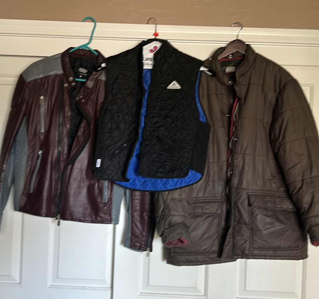 Photo 1 of 2 MENS JACKETS AND VEST SIZE 42, XL