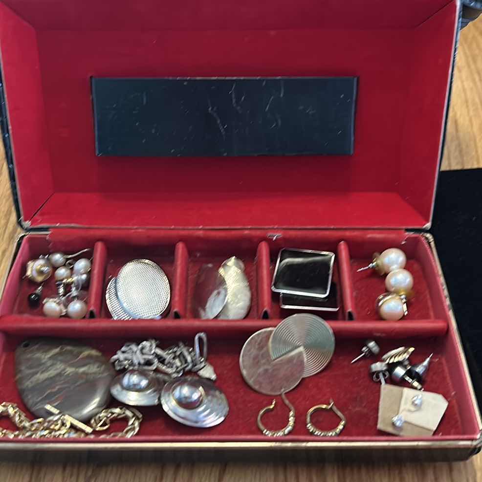 Photo 1 of COSTUME JEWELRY ASSORTMENT WITH CASE