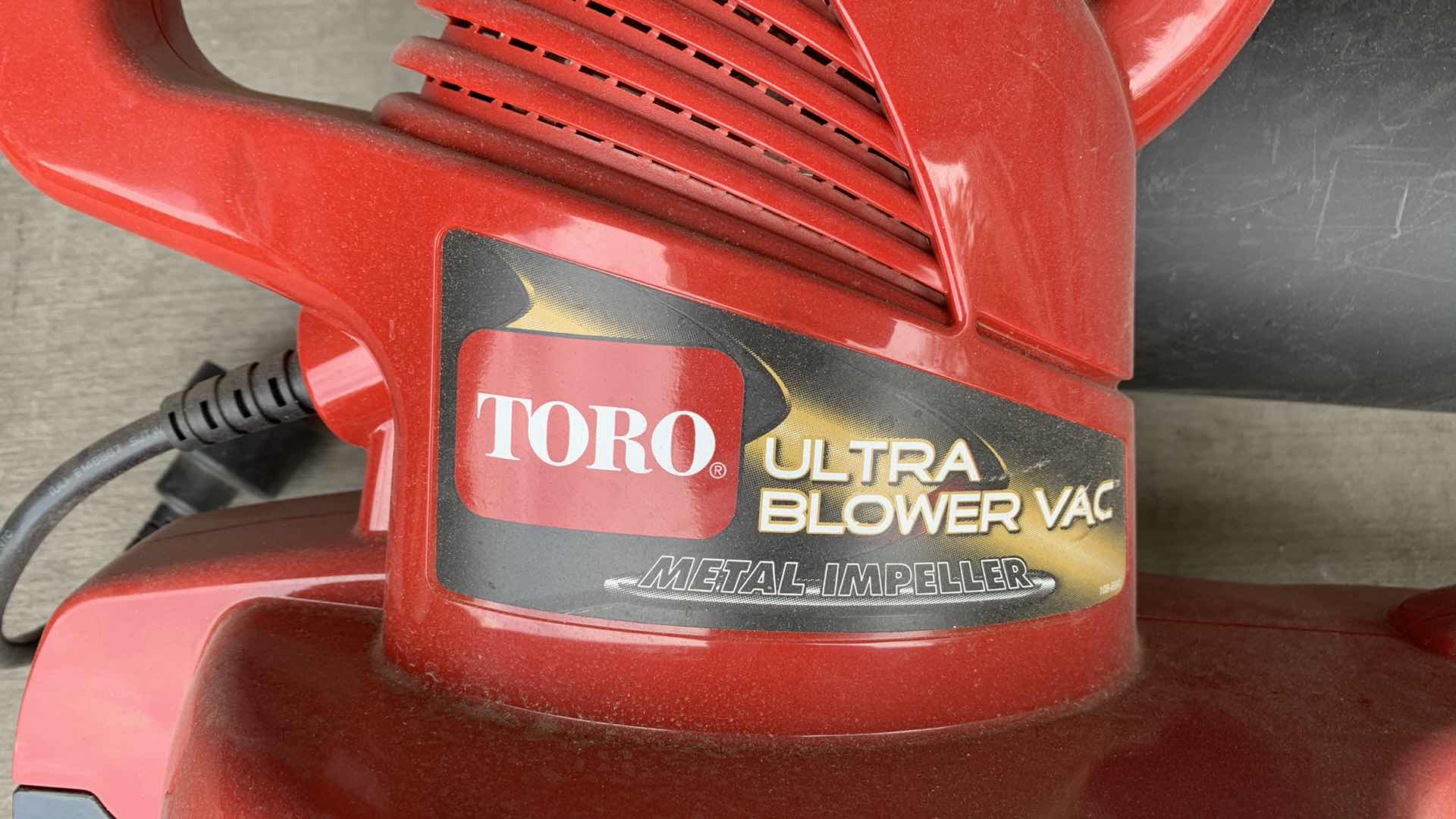 Photo 3 of TORO ULTRA BLOWER VAC